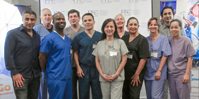 2017-06 Dental Implant Training Live Patient Program group photo