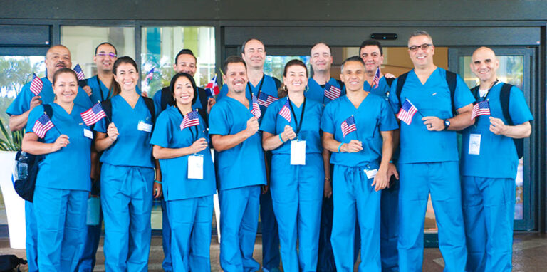 Dental Implant Training Live Patient Program group photo