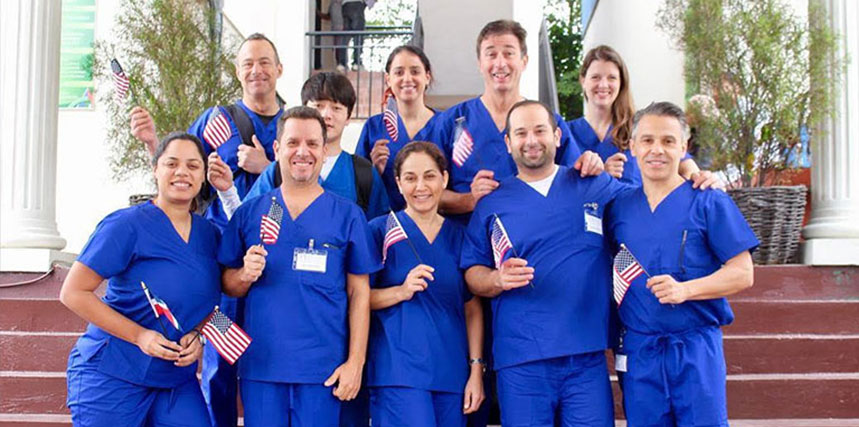 Dental Implant Training Live Patient Course group photo