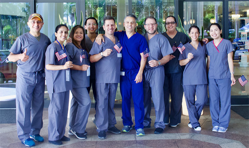 Dental Implant Training Live Patient Program group photo