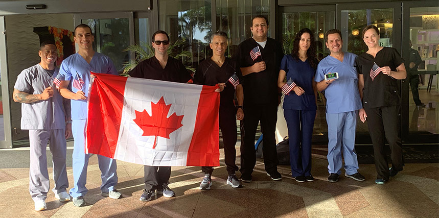 2019-11-Dental-Implant-Live-Patient-Program group photo