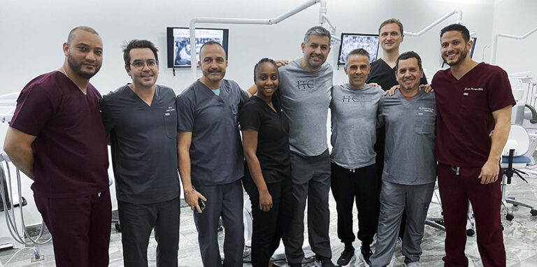 dental implant live patient course group photo - November 2021