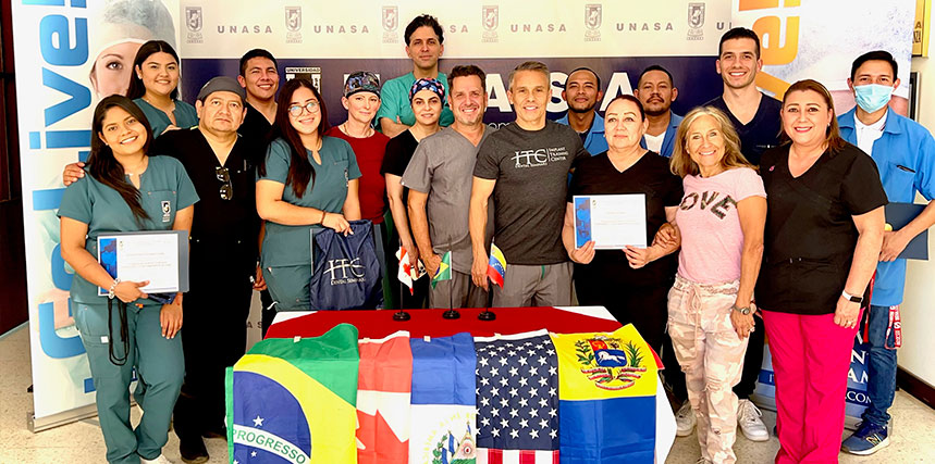 Dental Implant Course Group Photo - ITC Live patient program March 2022